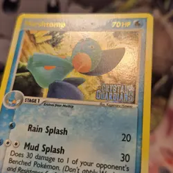 MARSHTOMP - 24/100 - EX CRYSTAL GUARDIANS - HOLO STAMPED - POKEMON CARD LP/MP - Image 5