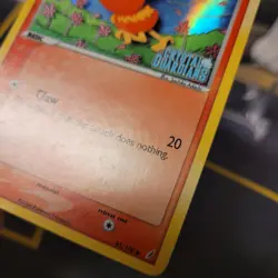 Pokemon TCG Torchic EX Crystal Guardians 65/100 Holo STAMPED MP - Image 3