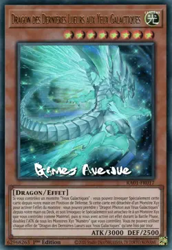 Yu-Gi-Oh ! Dragon des Dernieres Lueurs Aux Yeux Galactiques RA01-FR017 VF/ULTRA - Image 1