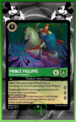 Prince Philippe - 87/204 - Chapitre 4 - Carte Lorcana Francaise Neuve - Image 1