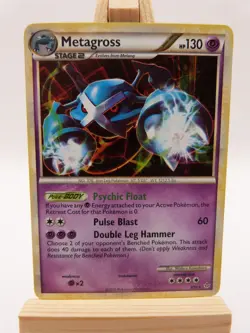 Pokemon Holo Rare Card : Metagross 4/95 ( Unleashed Set) - Image 1