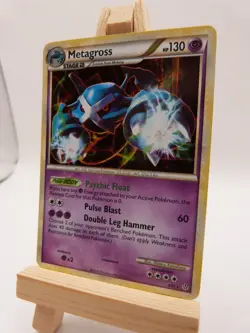 Pokemon Holo Rare Card : Metagross 4/95 ( Unleashed Set) - Image 3