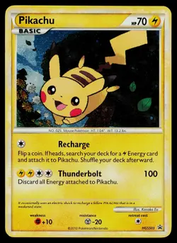 Pokemon Card Pikachu HGSS03 HGSS Promos - Image 1