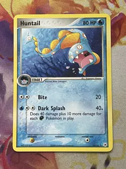 Huntail 19/101 Non-Holo Rare EX Hidden Legends Pokemon Card - Image 1