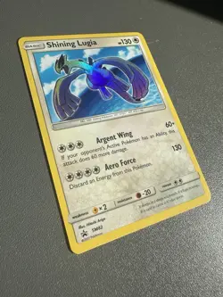 Pokemon TCG Shining Lugia SM82 Sun Moon Black Star Promo Card English NM/LP - Image 2