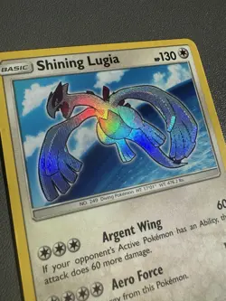 Pokemon TCG Shining Lugia SM82 Sun Moon Black Star Promo Card English NM/LP - Image 3
