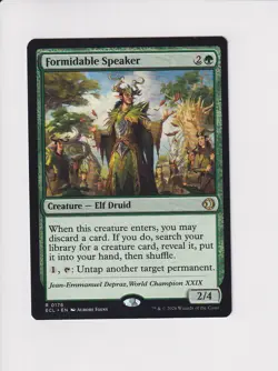 MAGIC THE GATHERING MTG LORWYN ECLIPSED FORMIDABLE SPEAKER - Image 1