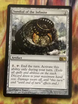 MTG / Sundial of the Infinite / M12 / #218 / Regular / Rare / - Image 1