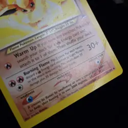 Pokemon TCG - LIGHT FLAREON - 46/105 - UNLIMITED - NEO DESTINY 2002 - WOTC - MP - Image 2