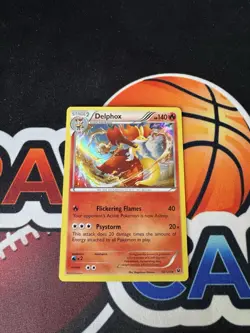 Delphox 13/124 - XY Fates Collide Pokemon Holo Foil Rare! - Image 1