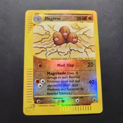 2002 Dugtrio 10/165 - Expedition Base Set Reverse Holo Rare - Pokemon TCG - LP - Image 1