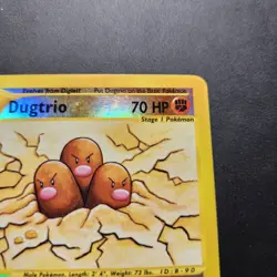 2002 Dugtrio 10/165 - Expedition Base Set Reverse Holo Rare - Pokemon TCG - LP - Image 2