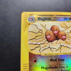2002 Dugtrio 10/165 - Expedition Base Set Reverse Holo Rare - Pokemon TCG - LP - Image 5