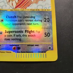 Fearow 11/165 - 2002 Expedition Base Set Reverse Holo Rare - Pokemon TCG - LP - Image 3