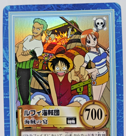 Monkey D. Luffy Nami Zoro Hyper Battle TCG One Piece Japanese Carddass - Image 2