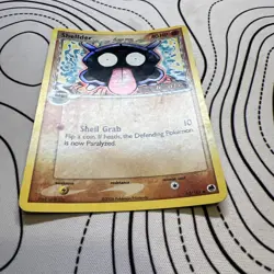 Shellder 63/101 EX Dragon Frontiers Reverse Holo Stamped Pokemon Card 2006 LP - Image 3