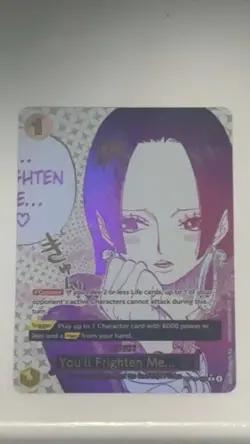 OP14 You'll Frighten Me... Alt Art AA OPTCG Card OP14-118 English - Image 1
