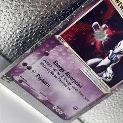 Pokemon Mewtwo EX TCG Ruby and Sapphire Holo Rare Card 101/109 HP/DMG - Image 3