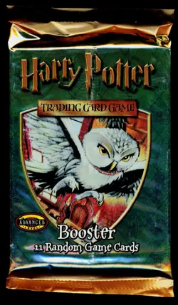 2001 Wizards of the Coast Harry Potter Trading Card Game Booster Pack Unopened 742818140294 - Image 1