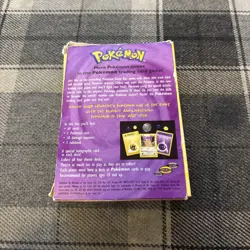 Pokemon TCG Base Zap! Theme Deck Box 1999 - EMPTY BOX ONLY (No Cards) - Image 2