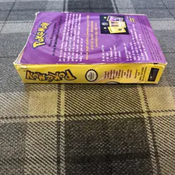 Pokemon TCG Base Zap! Theme Deck Box 1999 - EMPTY BOX ONLY (No Cards) - Image 3