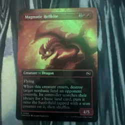 Magmatic Hellkite (Borderless) Tarkir Dragonstorm Foil Rare 380 - Image 2
