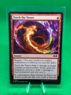 MTG - Torch the Tower (WOE) - Image 1