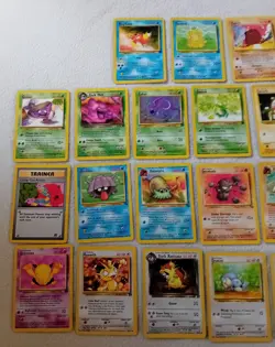 Pokemon Tcg Wotc Bundle Team Rocket , Fossil LP-MP - Image 2