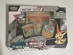 Pokemon Scarlet & Violet Black Bolt Victini Illustration Box (SEALED) - Image 1