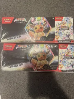 Sam's Club Pokemon Prismatic Evolutions Surprise Box & Booster Bundle X2 - Image 1