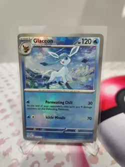 Pokemon TCG - Glaceon 025/131 - Prismatic Evolutions - Pokeball Holo - NM/M - Image 1