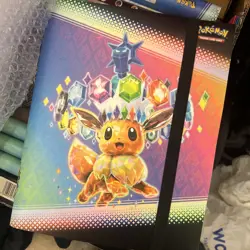 Pokemon Prismatic Evolutions Binder Binder Only No Packs - Image 1
