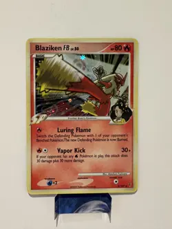 Blaziken FB 2/147 Pokemon Platinum Supreme Victors 2009 Holo LP+ - Image 1