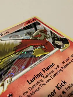 Blaziken FB 2/147 Pokemon Platinum Supreme Victors 2009 Holo LP+ - Image 4