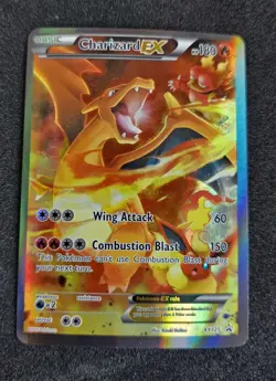 Charizard EX XY121 Pokemon TCG Card XY Black Star Promo Generations 20th Anniv - Image 1