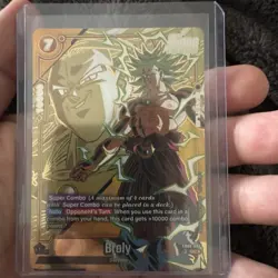 Broly FB08-088 Legendary Alternate Art Saiyan's Pride Dragon Ball English Card - Image 1