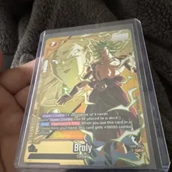 Broly FB08-088 Legendary Alternate Art Saiyan's Pride Dragon Ball English Card - Image 3