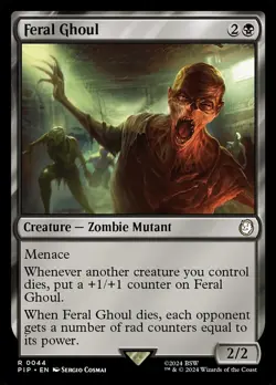Feral Ghoul - Universes Beyond: Fallout - NM MTG - Image 1