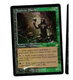Deathrite Shaman (Retro Frame) Ravnica Remastered, Foil Out-of-Pack Quality - Image 1