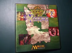 MTG Visions 1997 Ultra Pro Binder 3 Ring Magic The Gathering - Image 1