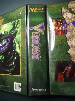 MTG Visions 1997 Ultra Pro Binder 3 Ring Magic The Gathering - Image 3