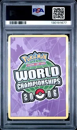 2006 POKEMON WORLD CHAMPIONSHIPS PROMO B-L-S #104 BLASTOISE EX PSA 10 - Image 2