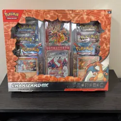 Pokemon TCG: Charizard ex Premium Collection Box 6 Packs - Factory Sealed 820650873232 - Image 1