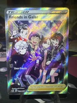 Friends in Galar - TG23/TG30 - Pokemon Silver Tempest Trainer Gallery Card NM - Image 1