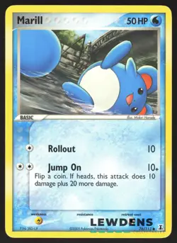 Marill - 76/113 - Common - EX Delta Species - Pokemon Card - Image 1