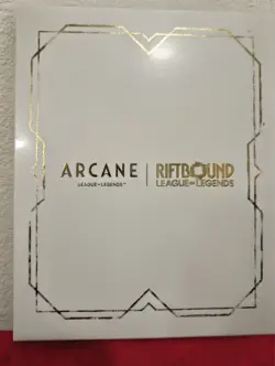 Riftbound TCG League of Legends Arcane Promo Card Box Set Sealed Rare IN HAND - Image 1
