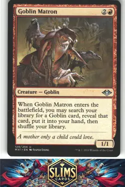 Goblin Matron - Modern Horizons - MTG - Uncommon - #129 - NM - Image 1