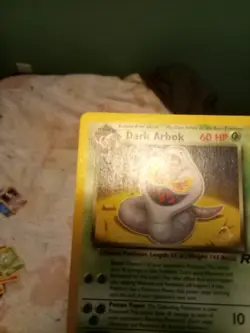 Vintage Pokemon Dark Arbok with Stamp Promo Non Holo 19/82 WOTC - Image 2