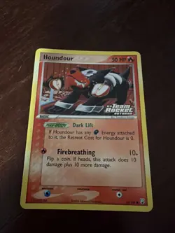 Pokemon TCG - Houndour 60/109 - Team Rocket Returns 2004 - Image 1