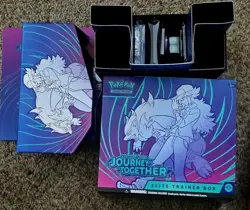 Pokemon SV09 Journey Together Elite Trainer Box EVERYTHING BUT THE PACKS/PROMO - Image 2